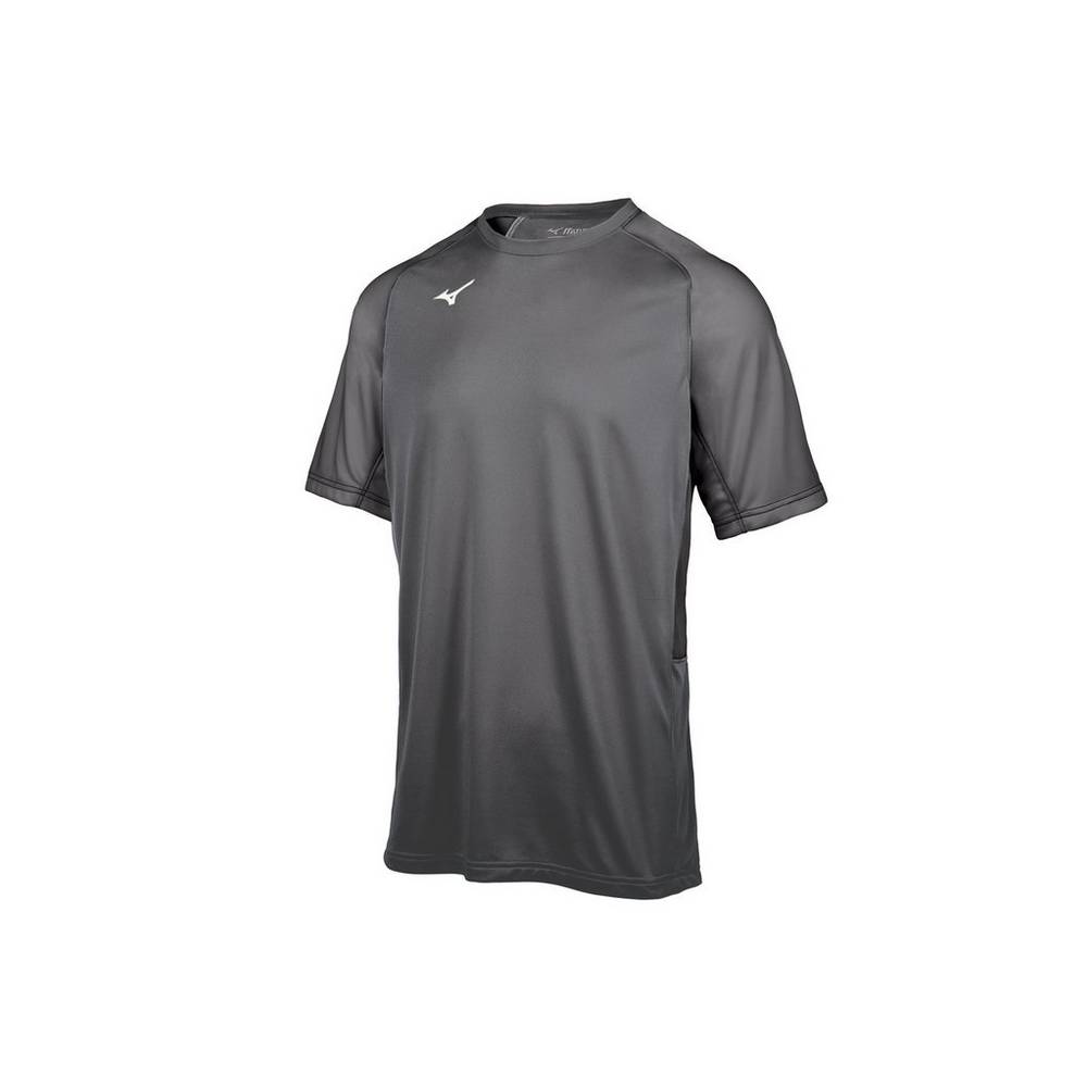 Panske Dresy Mizuno Aerolite Crew Baseball Siva Vypredaj OXLP63817